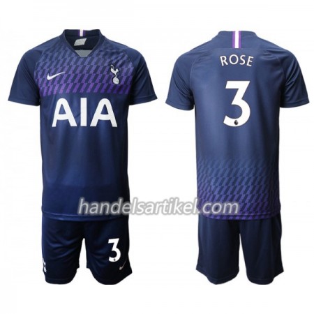 Tottenham Hotspur ROSE 3 Kinder Auswärts Trikotsatz 2019/20 Kurzarm (+ Kurze Hosen)